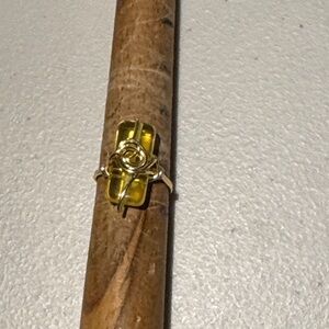 Gold Rose Design Ring